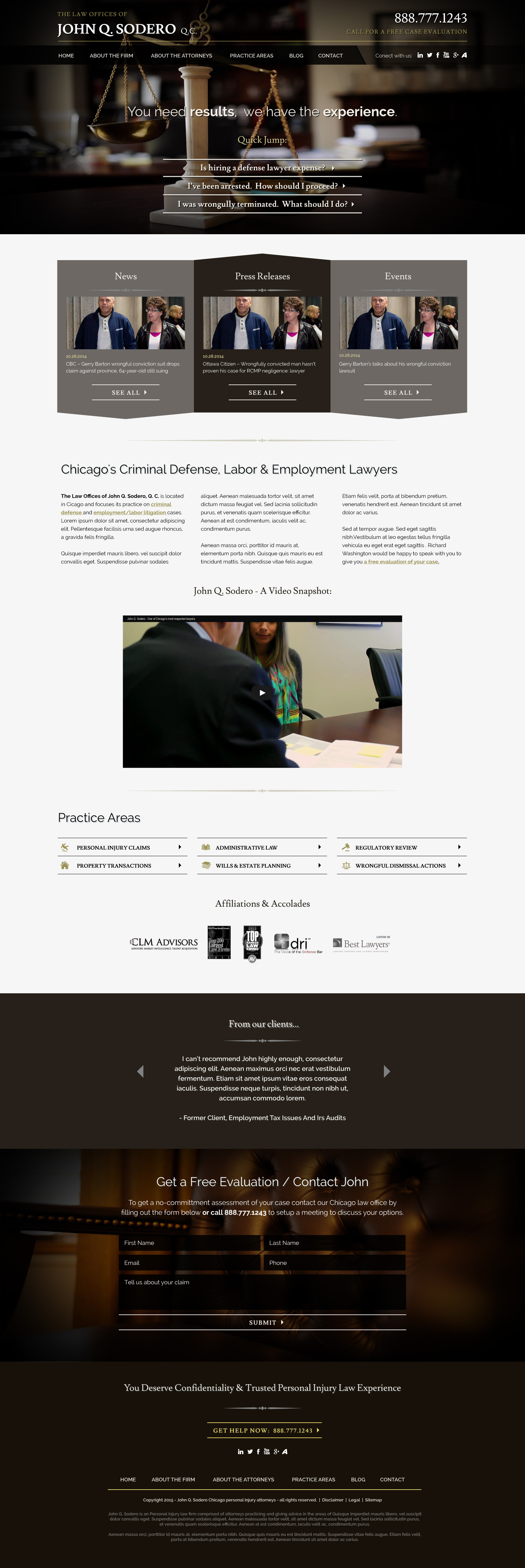 Cogdell Website Design
