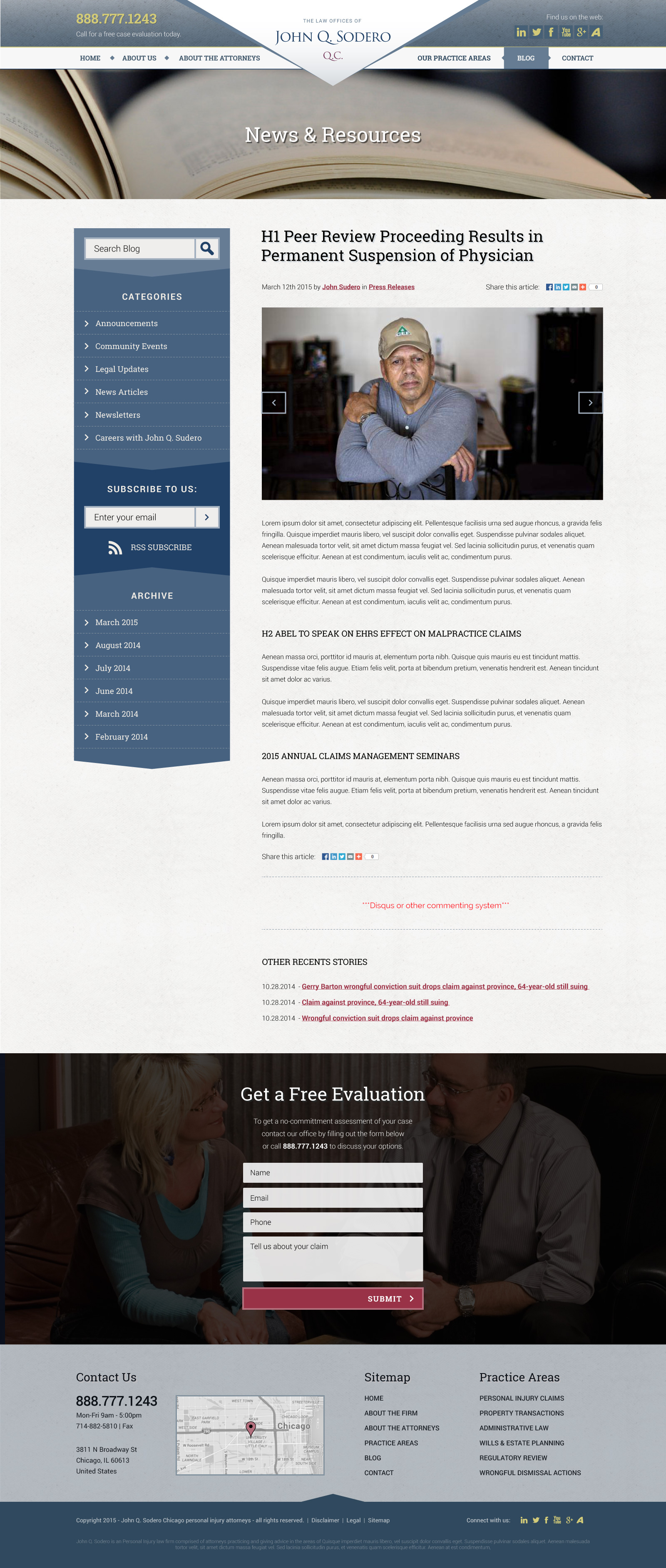 Cogdell Website Design