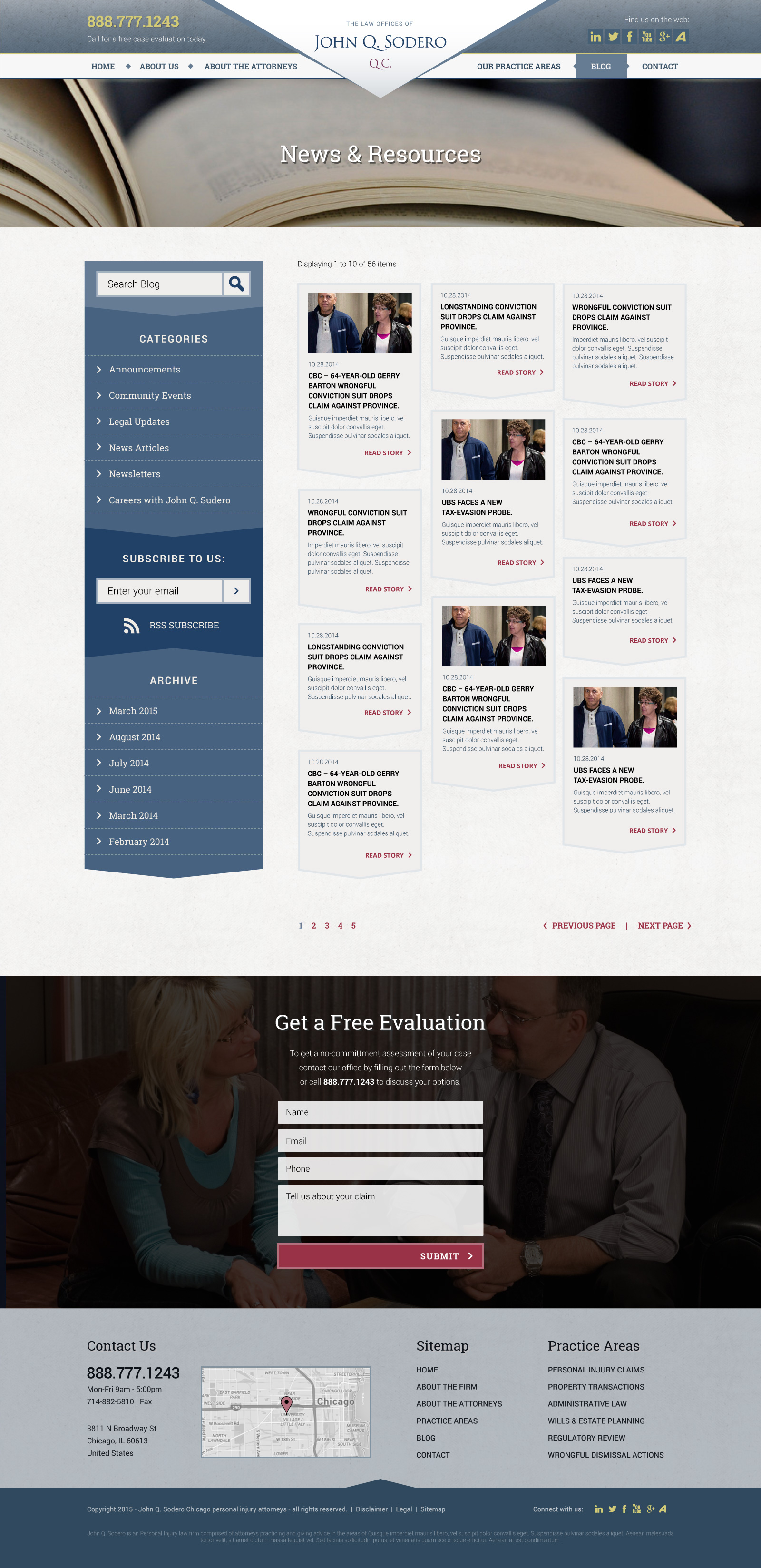 Cogdell Website Design