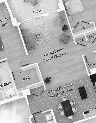 Floor Plan Renderings