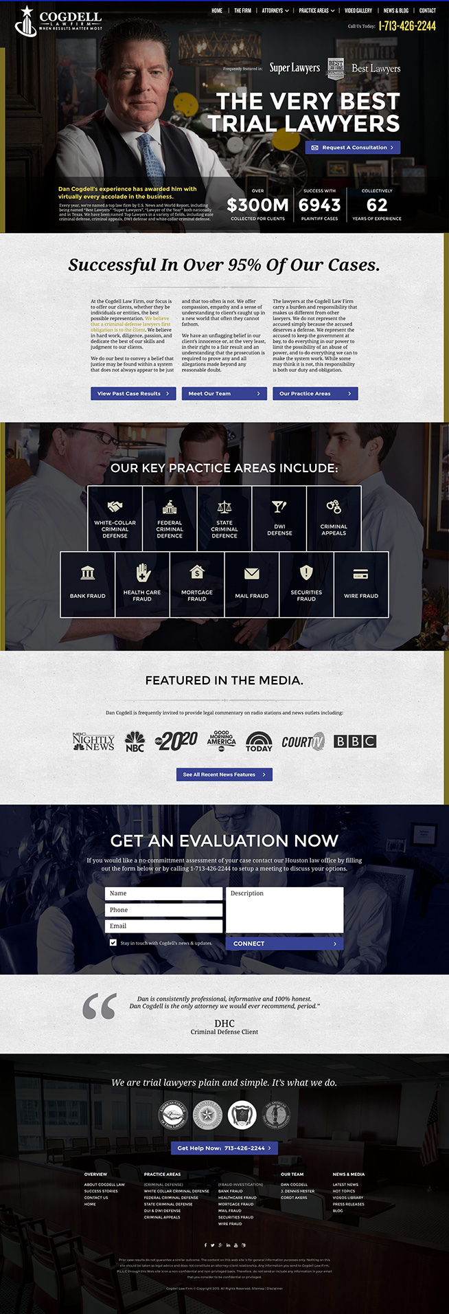 Cogdell Website Design