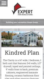 Expert Homes Website