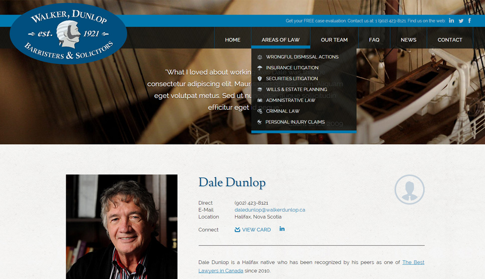 Walker Dunlop Website Design